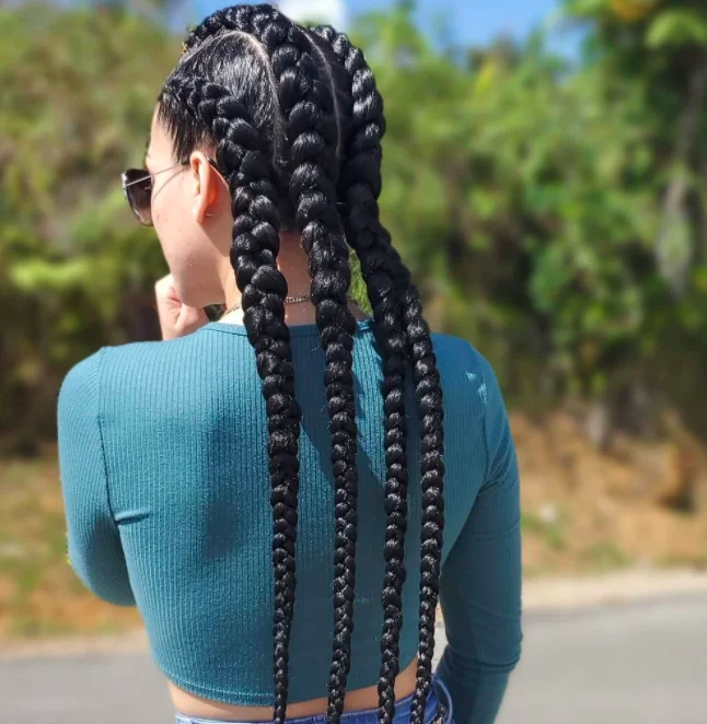 

glueless braid wigs wholesale With Baby Hair Super Long Box Braids Wig For Black Women 360 Lace Front braided wig synthetic