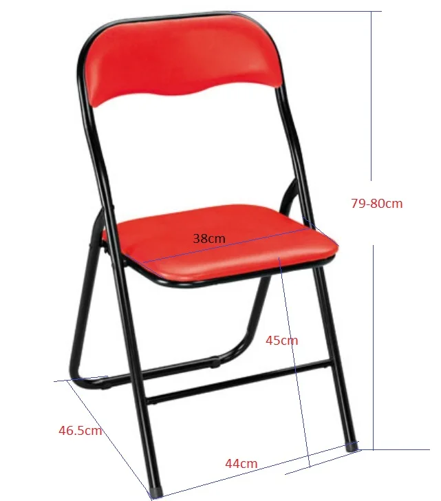 metal folding chairs with padded seats