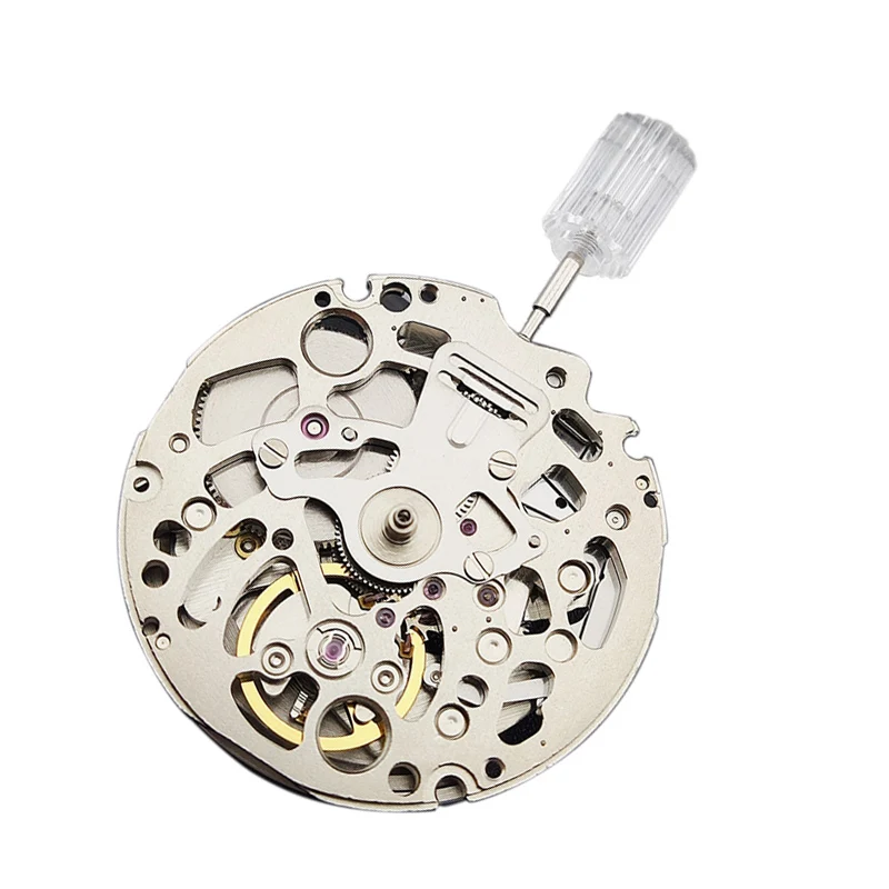 

Japan NH70/NH70A Hollow Automatic Watch Movement 21600 BPH 24 Jewels High Accuracy Fit for Mechanical Watches
