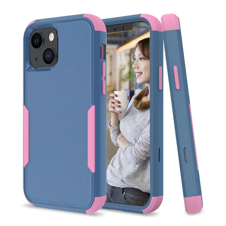 

Amazon Commute Phone Case for iPhone 12 3 in 1 TPU PC Double Layer Bumper Cover for iphone 11 13 Pro Max