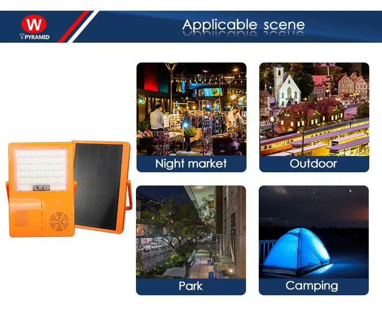 2022 Factory wholesale garden flood light white light color