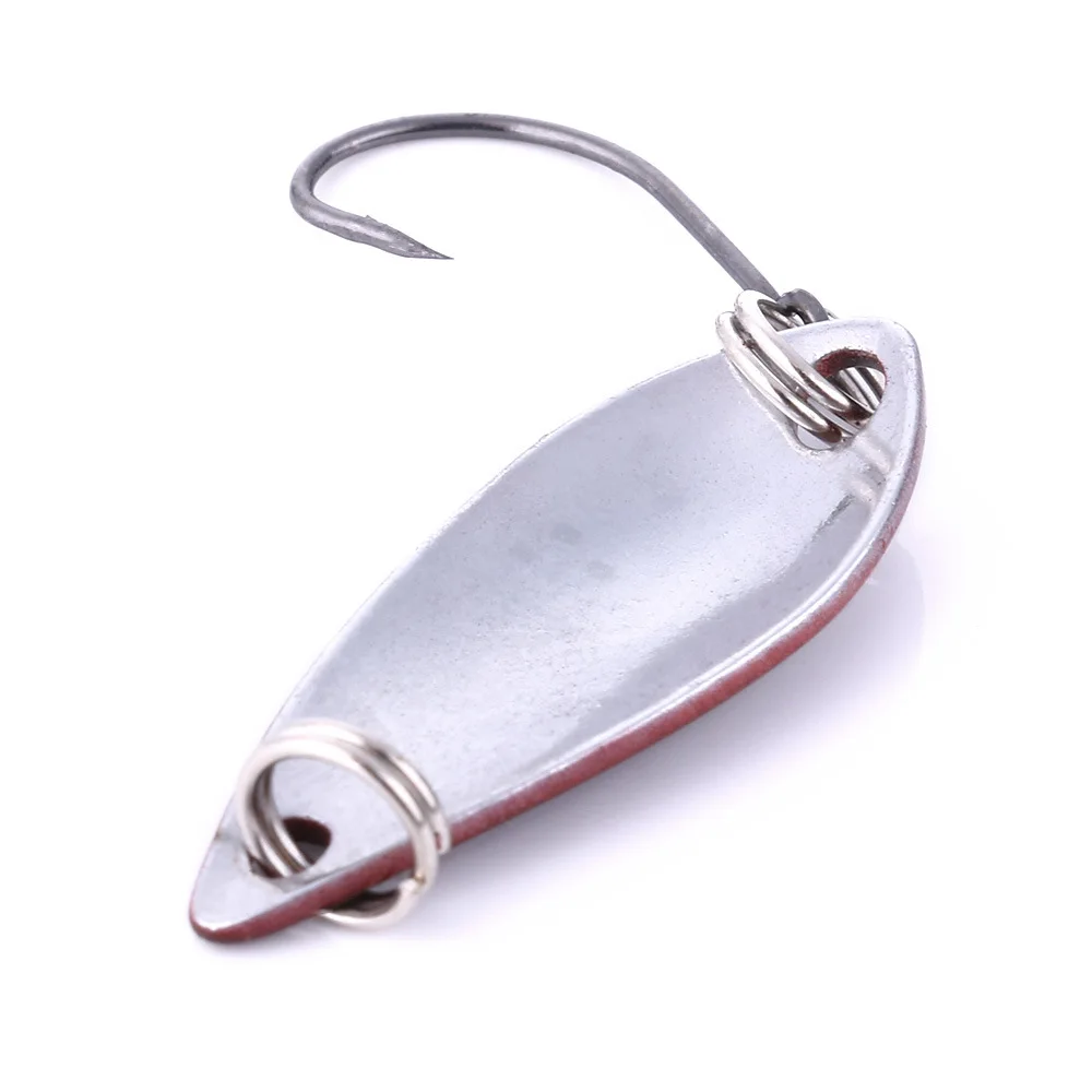 

Articulos De Pesca Peche Isca Artificial Pesca Isca Freshwater Bait 2.6g 3cm Single Hook Metal Sequins Fishing Lures, 5colors