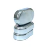 Semicircular runway shaped magnet with round missing angle used for bib soap holder magnet and stop water meter neodymium magn