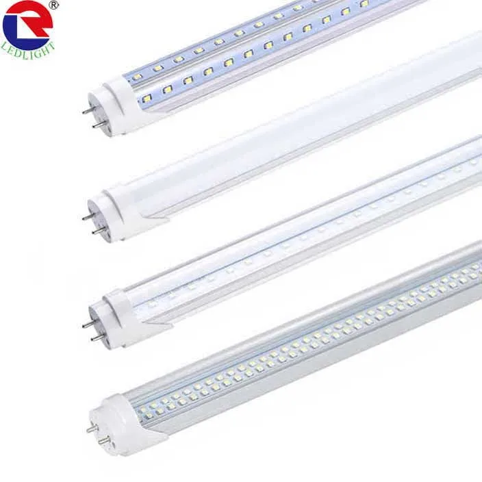 high bright led linear light dual row t8 led tube light 120cm 1.2m double rows t8 factory price