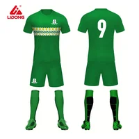 

High quality OEM dry fit 100% polyester mens football t shirt full sublimation football uniform soccer jersey