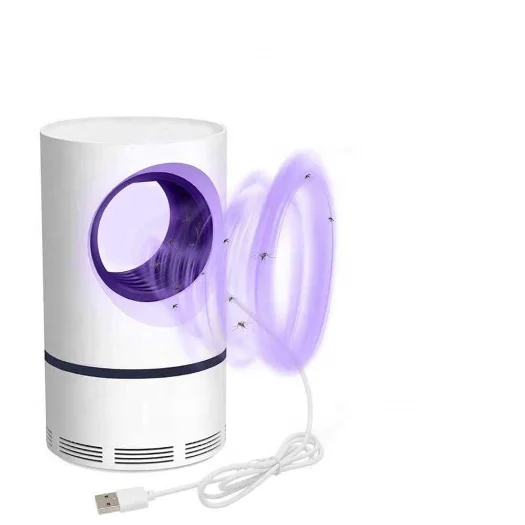 

Easy cleaning LED portable camping mosquito killer lamp cool white ABS frame anti mosquitoes USB powered mosquito killer trap