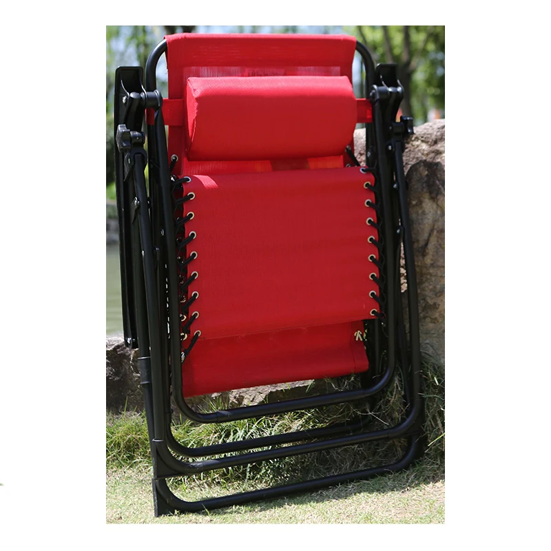 
High Quality Wholesale Oxford Fabric Adjustable Outdoor Folding Chair with Strong Aluminum Tube 