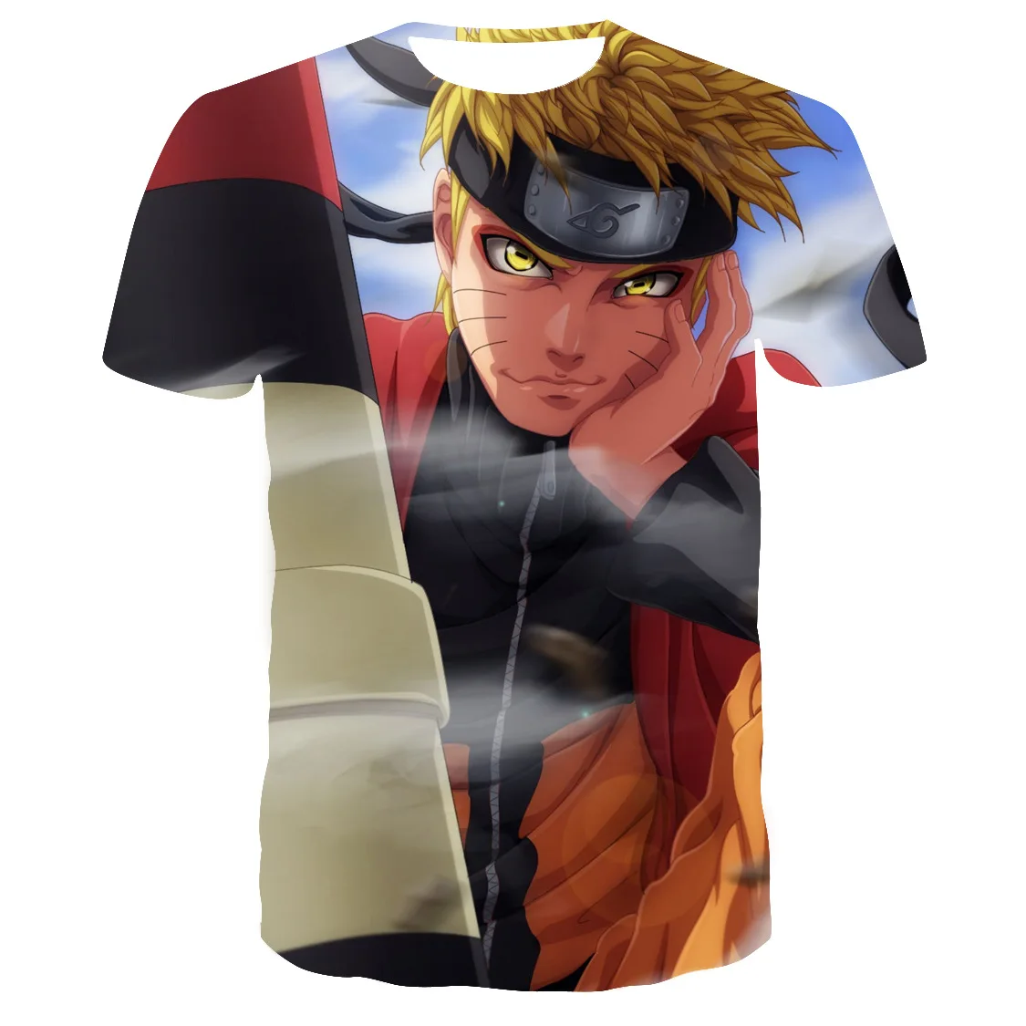 

Custom Logo Clothing 3D Anime T-Shirt Printing Short Sleeve Sublimation T Shirts