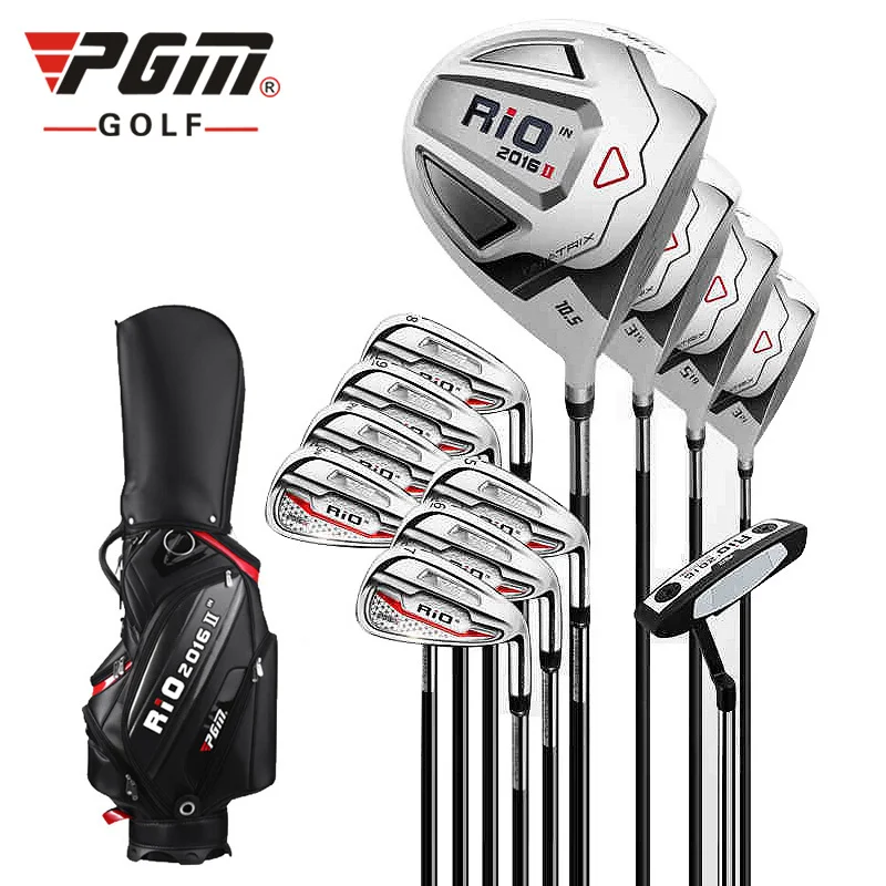 

PGM RIO II series 12 pcs Golf Clubs Complete Set For Man with Large Capacity Golf Bag, White