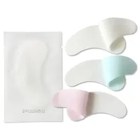 

New arrival green pink under eye pads gel silicon eye pads for eyelash extensions eye gel pads