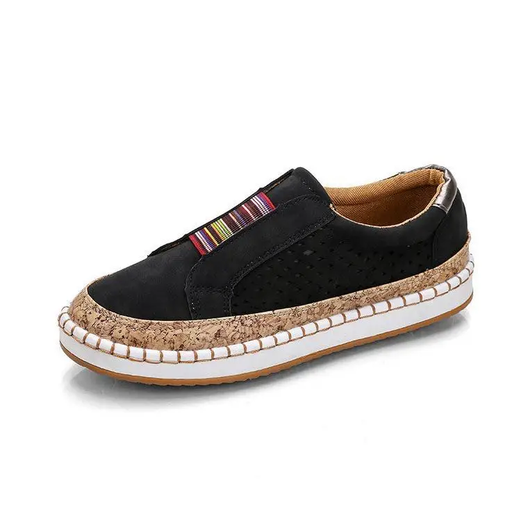 

2020 new style shoes women casual fashion walking shoes zapatillas mujer, Black