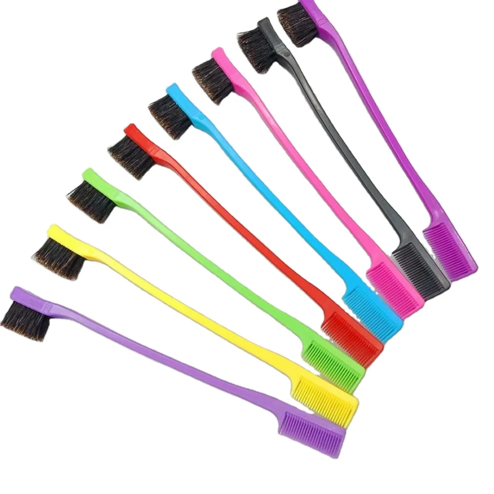 

Yaeshii Beauty Plastic Cosmetic Double Sided Edge Control Brush for hair