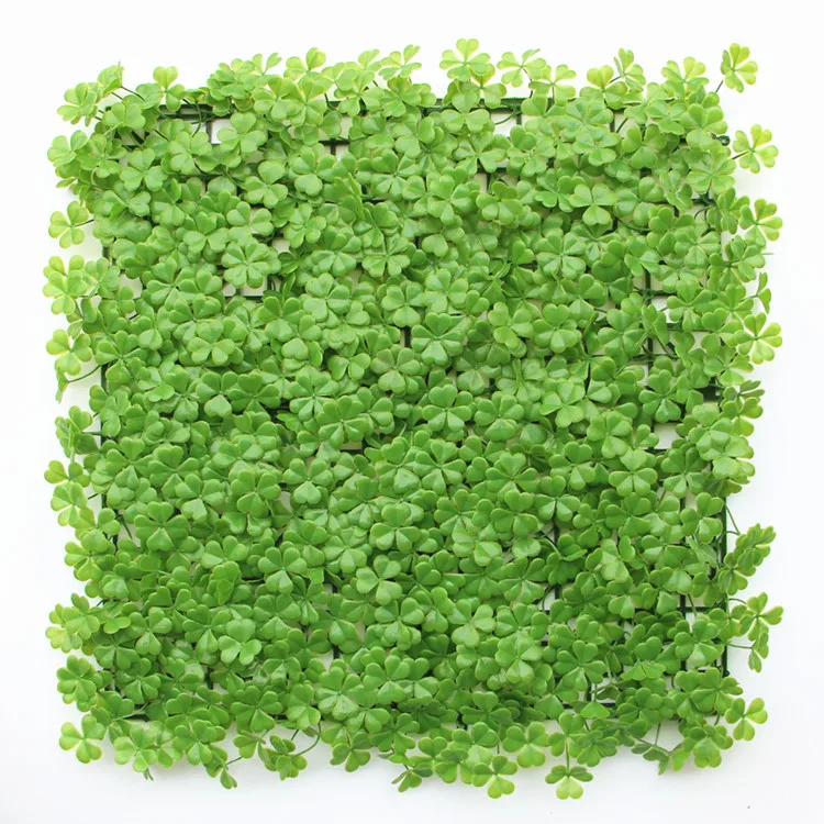

Best Selling Artificial Grass Wall Artificial Hedge Plastic Wall Grass Plants, Green, red, white, purple, blue, pink,or custom