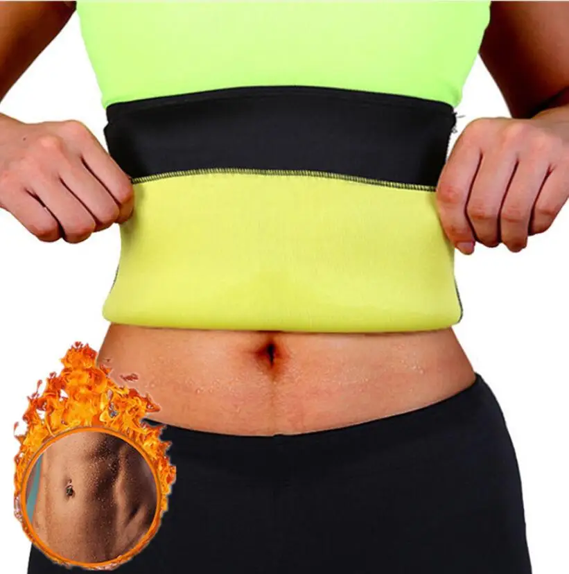 

High quality Factory Outlet Adjustable Hip lift Waist sweat belt waist trimmer neoprene woman bodysuit shaper, Black and pink