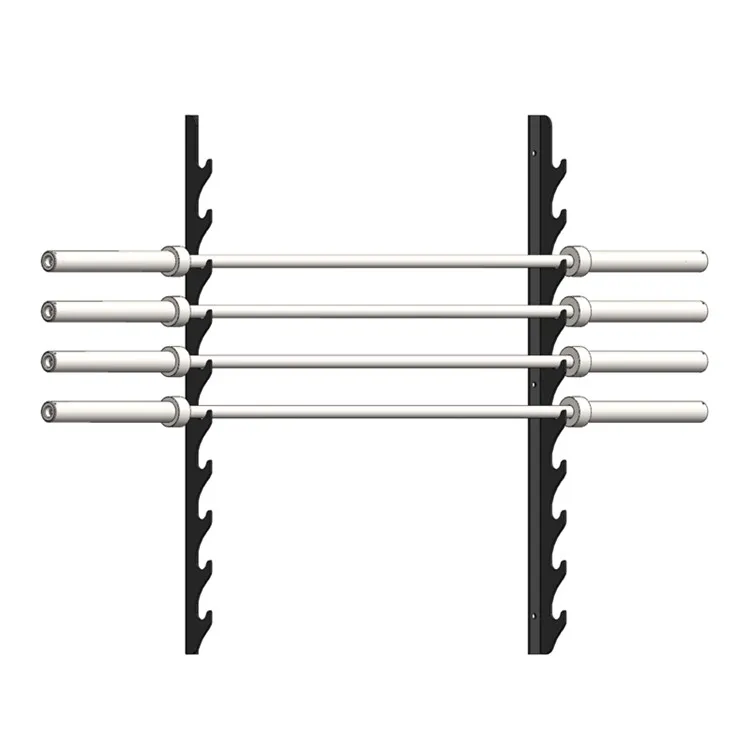 Fitness bar storage rack wall mount barbell holder barbell rack