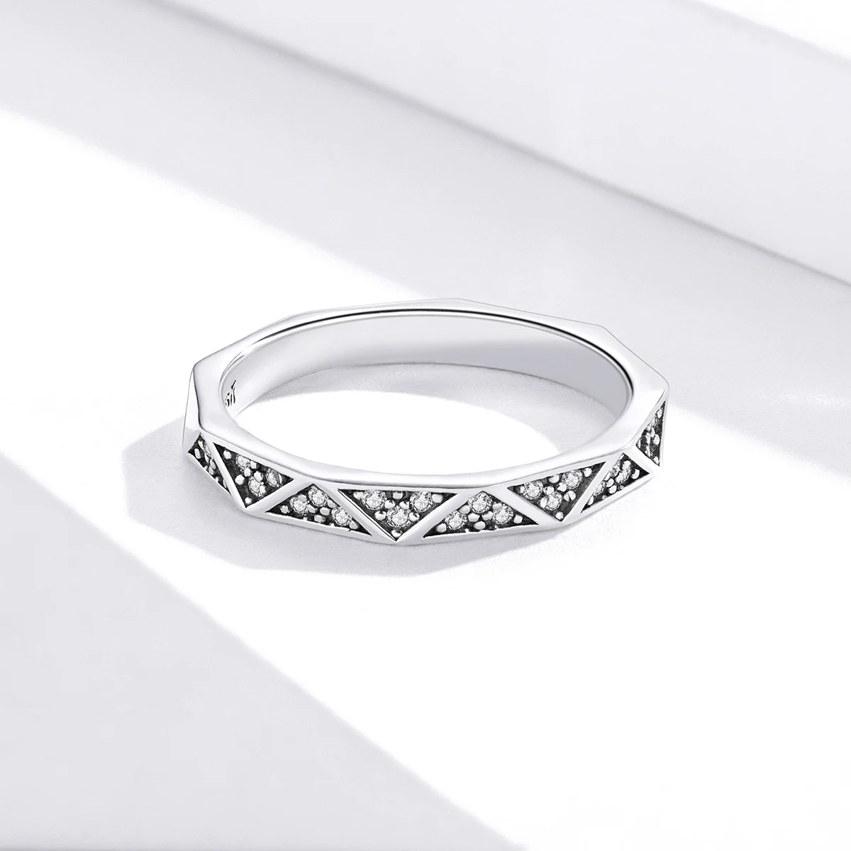 

Sterling Silver 925 Geometric Minimalist Finger Rings for Women