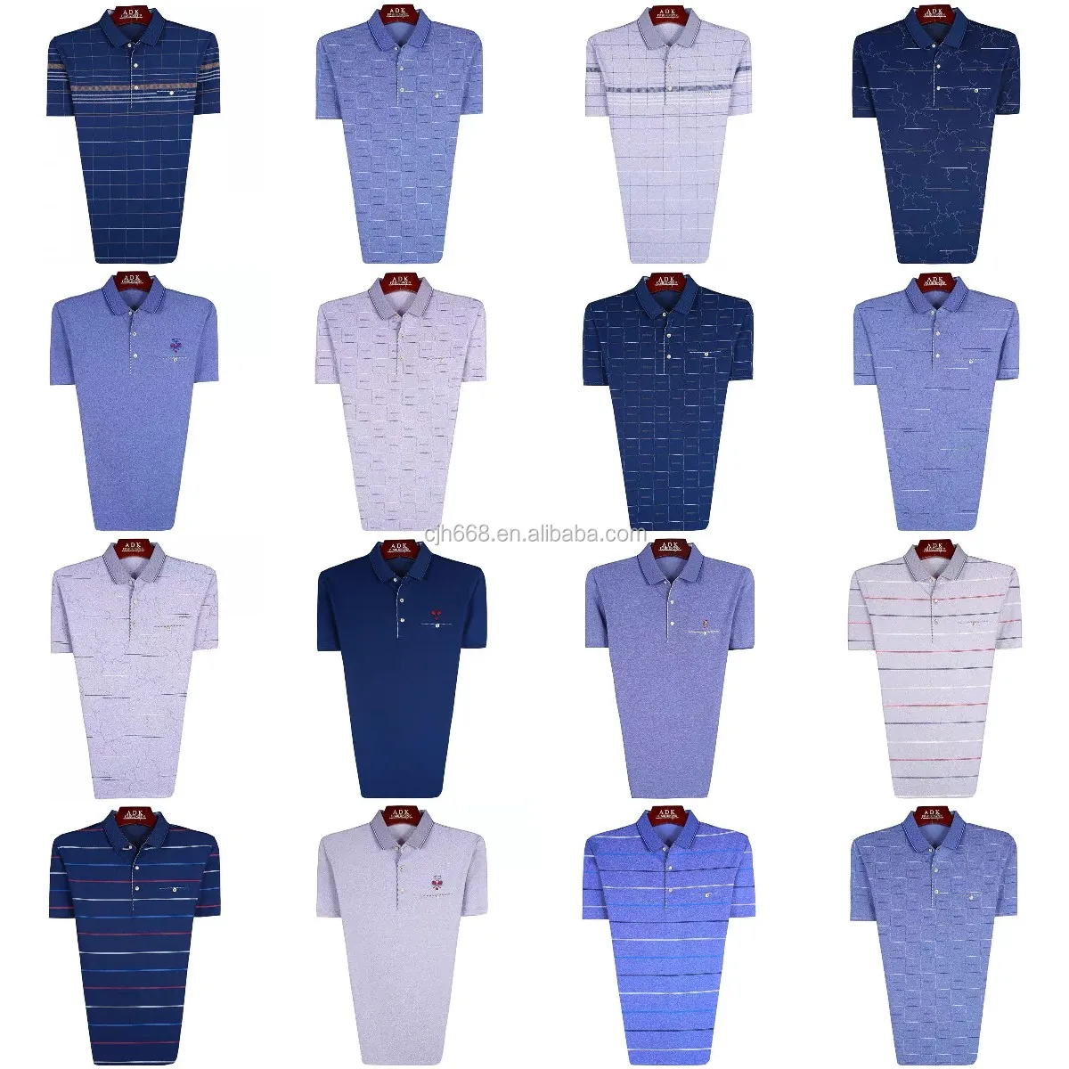 

Summer 2020 men's Wear OEM cheap custom striped shirt office uniform quick dry Polo high quality short sleeve T-shirt, Customized color