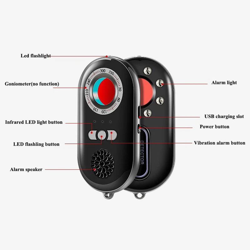 Small Signal Detector K98 Anti Camera Bug Finder Gps Detective ...