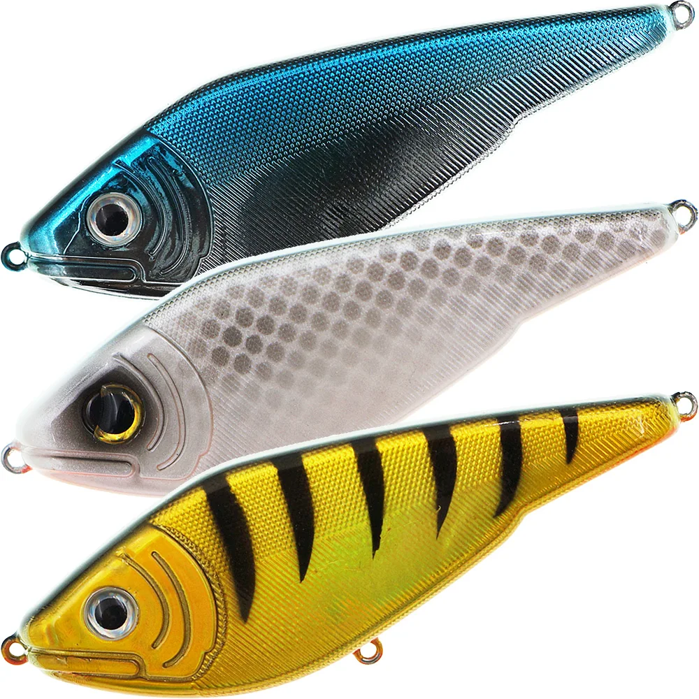 

Sinking Motion Buster Jerk Bait fishing tackle plastic lures Sinking hard lure Strong Hooks OEM, Vavious colors