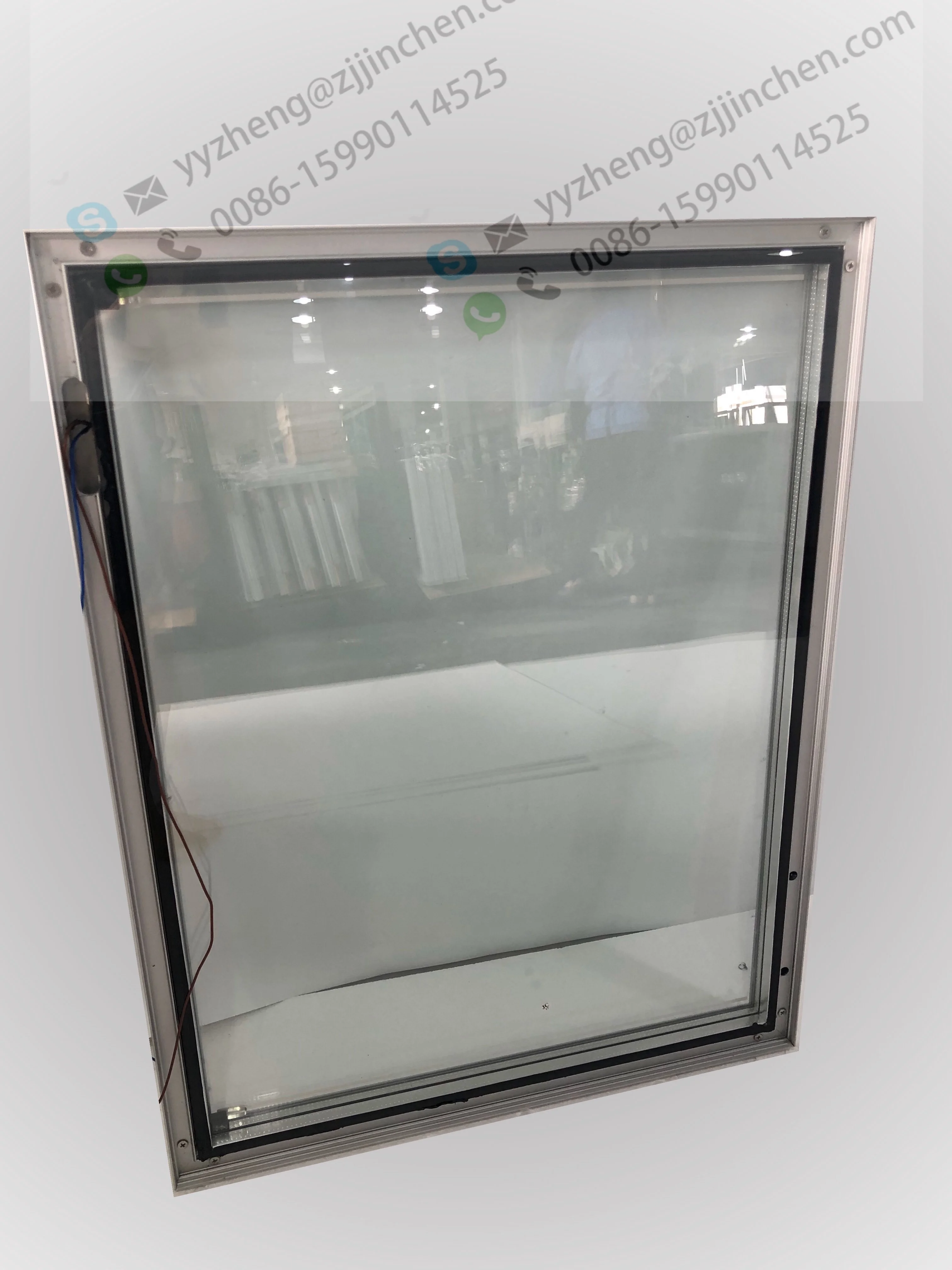 
Wine cooler glass door 