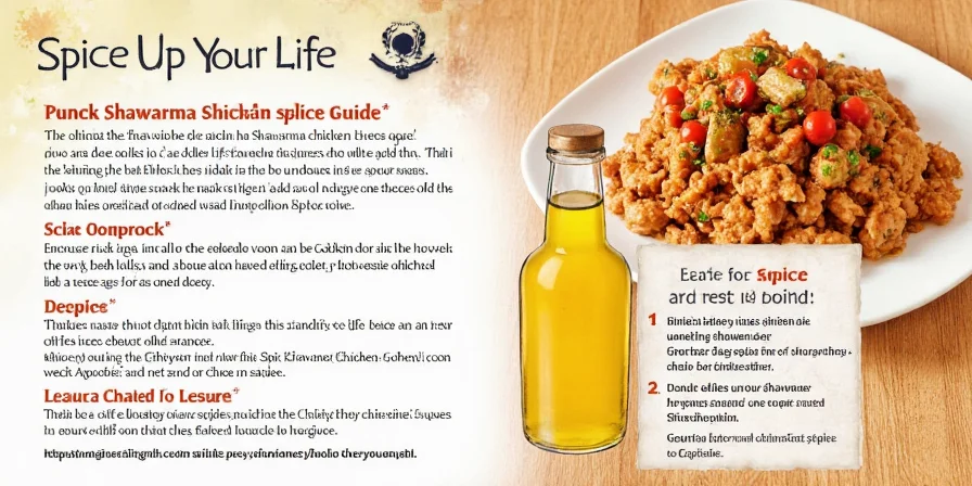 Spice Up Your Life: The Ultimate Shawarma Chicken Spice Guide (with a Pinch of Humor)