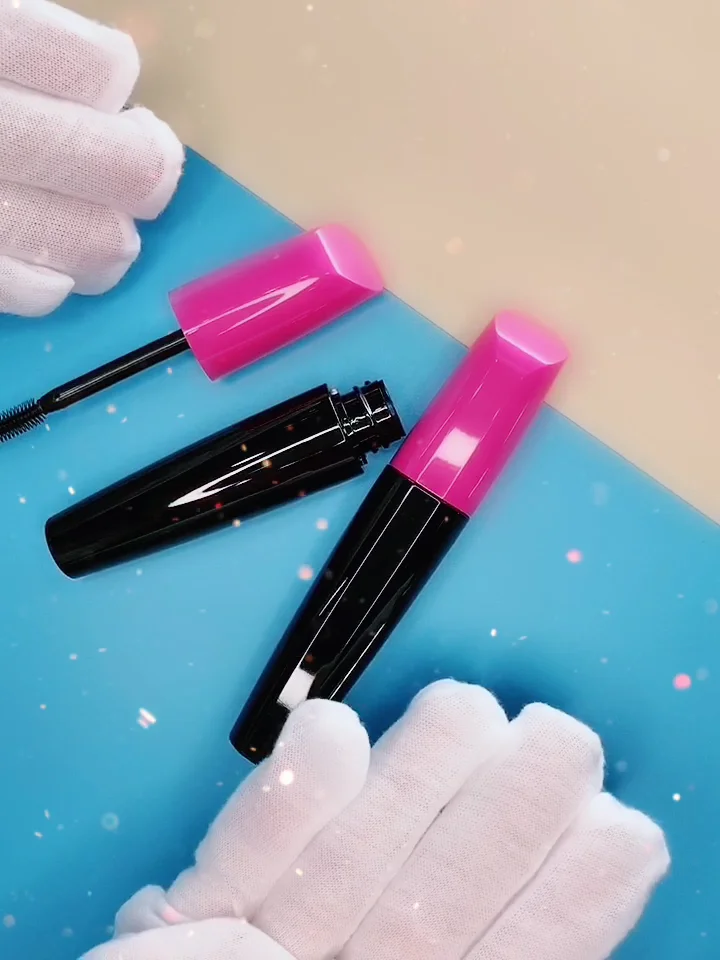 Pink Mascara Tube Mascara Volume Silicone Empty Mascara Tubes With