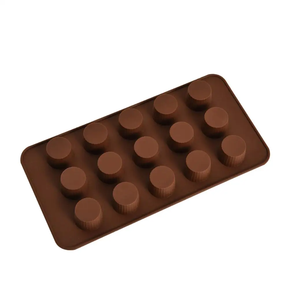 

Mould Chocolate Mold LFGB Certificate Provide Heat Resistant Cylinder Shape Truffle Silicone Cake Tools Moulds Bulk Packing 58 G