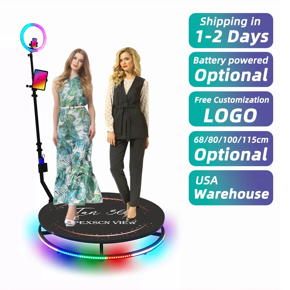 

Slow Motion Machine 100c 45 Inch 4-6 People Best Selling 360 Photo Booth For Sale