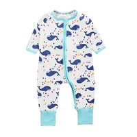 

Cute Cartoon zipper sleepsuit baby toddler pajamas