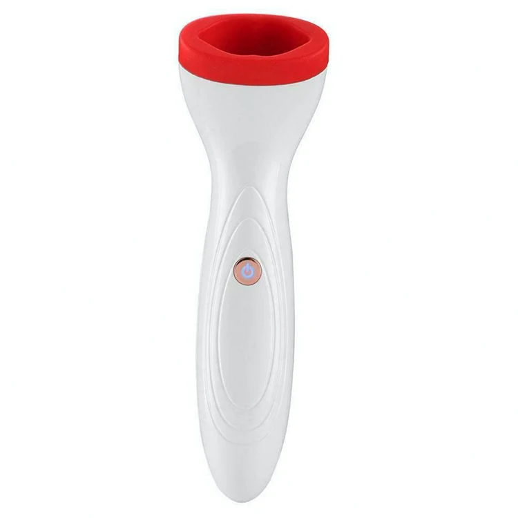 

Silicone Electric Lip Plumper Device Care Tool Lips Enhancer Plump Sexy Plumper Device For Sexy Women, Rose red