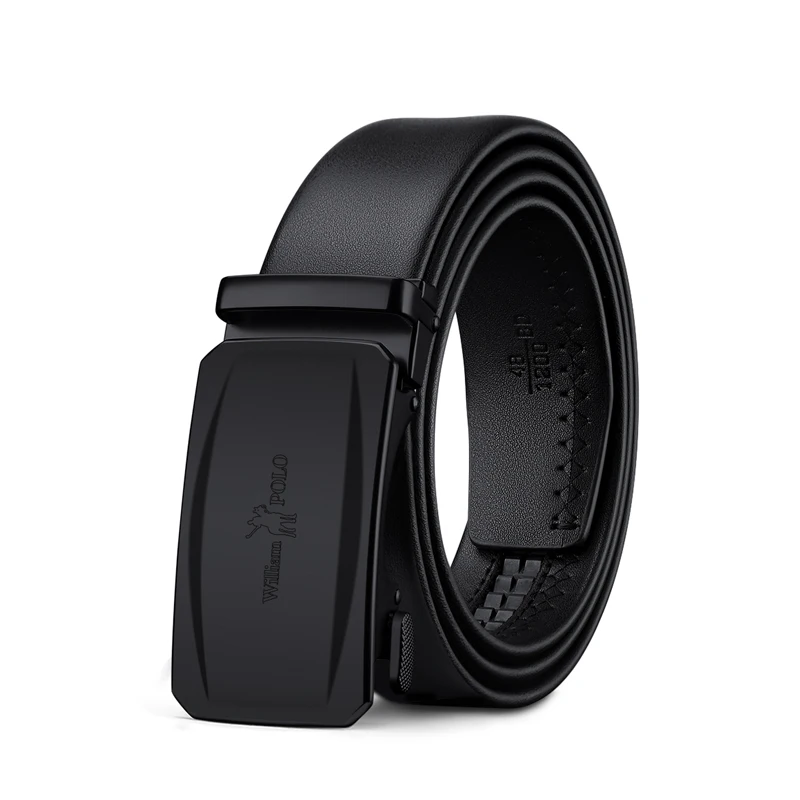 

WILLIAMPOLO Buckle Leather belts men Wholesale Men Genuine leather belt