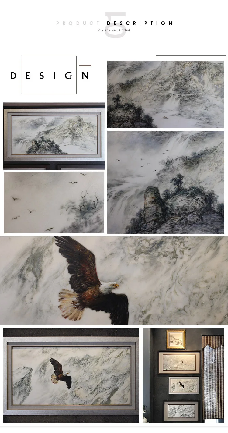 Top Quality Scenery Mountain Landscape Stone Painting Images Buy Stone Painting Images Simple Stone Painting Natural Stone Painting Product On Alibaba Com