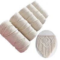 

Wholesale colorful cotton rope macrame cord for DIY decorative