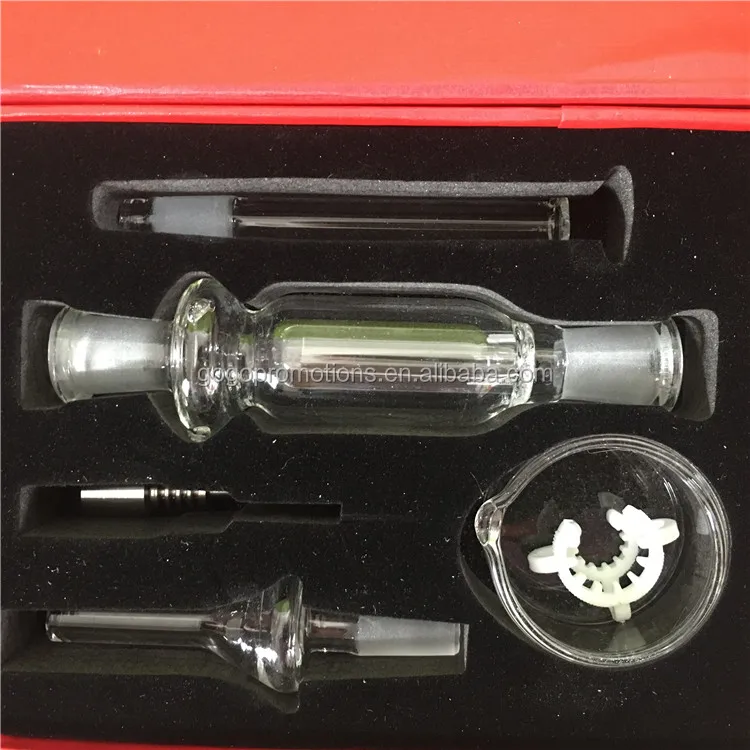 

10mm NC Kits Honey Straw Mini Kits Stainless Steel Tip Glass Bowl for Water Pipes Small Oil Rigs