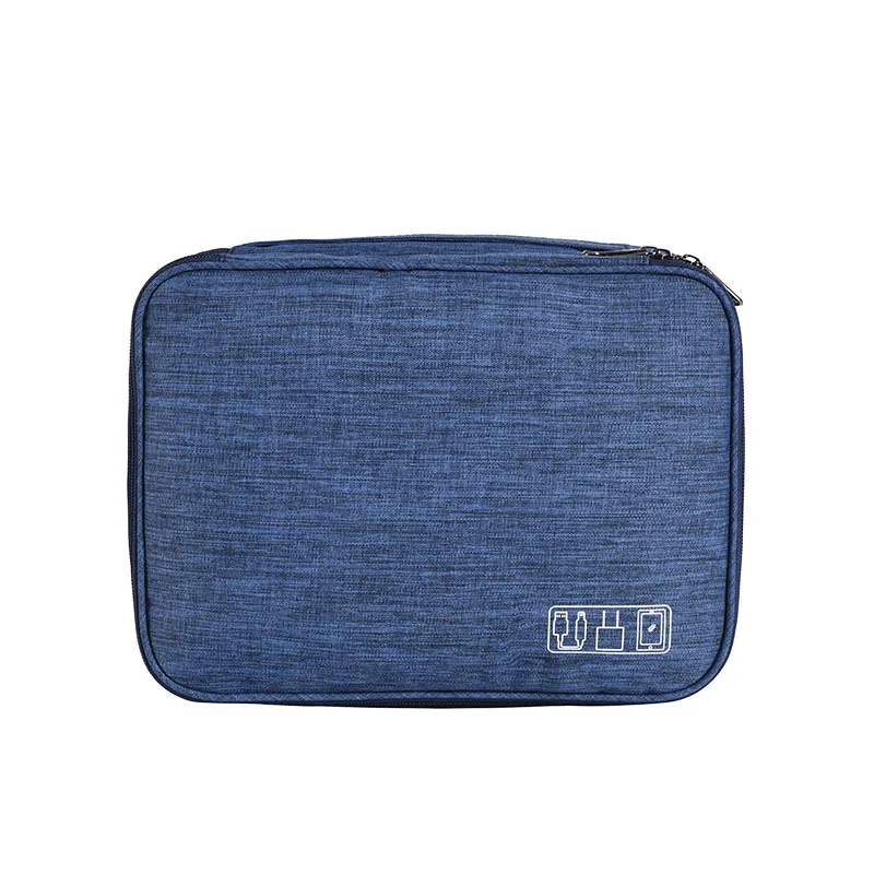

Digital electronic reusable laptop storage bags cationic polyester multifunctional data line computer storage package, 6 colors available