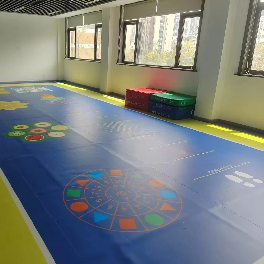 Modern Luxury Indoor PVC Vinyl Flooring Mat Machine-Made Stain Resistant Pet Friendly Non-Slip Solid Color for Office Nursery