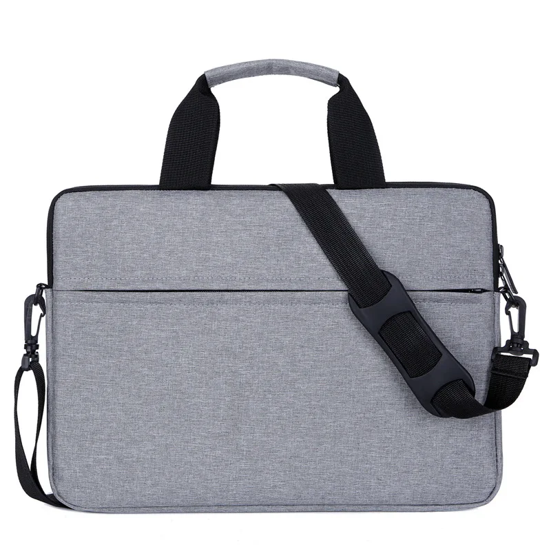 

2021 New Simple portable inner liner bag Computer laptop bag single shoulder bag Hot Sales 13&14&15 inch For MacBook, Gray/black/pink/blue