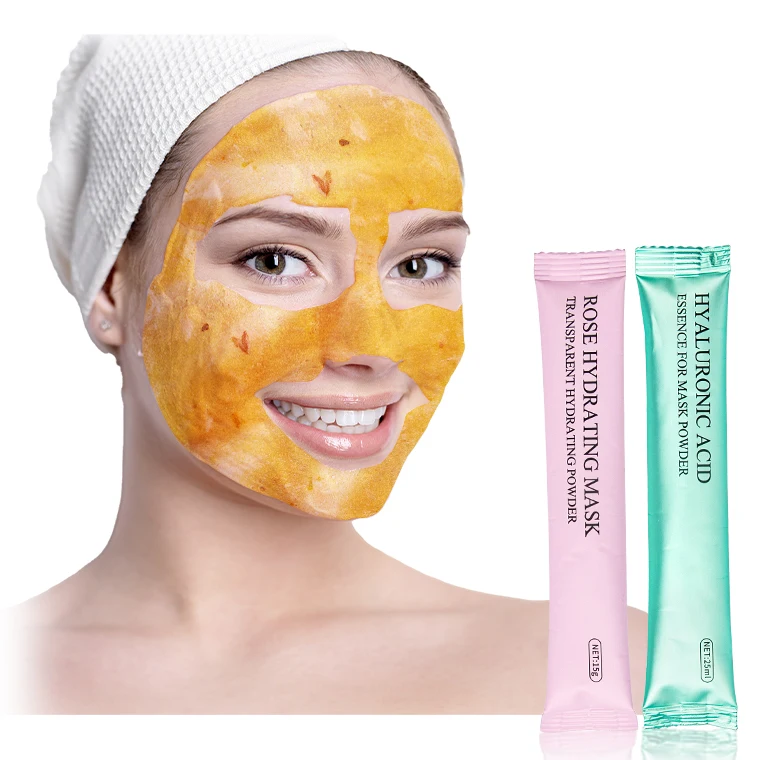 

Private Label Natural Skin Care Face Cleansing Whitening Peel Off Facial Rubber Hydrojelly Jelly Mask Powder