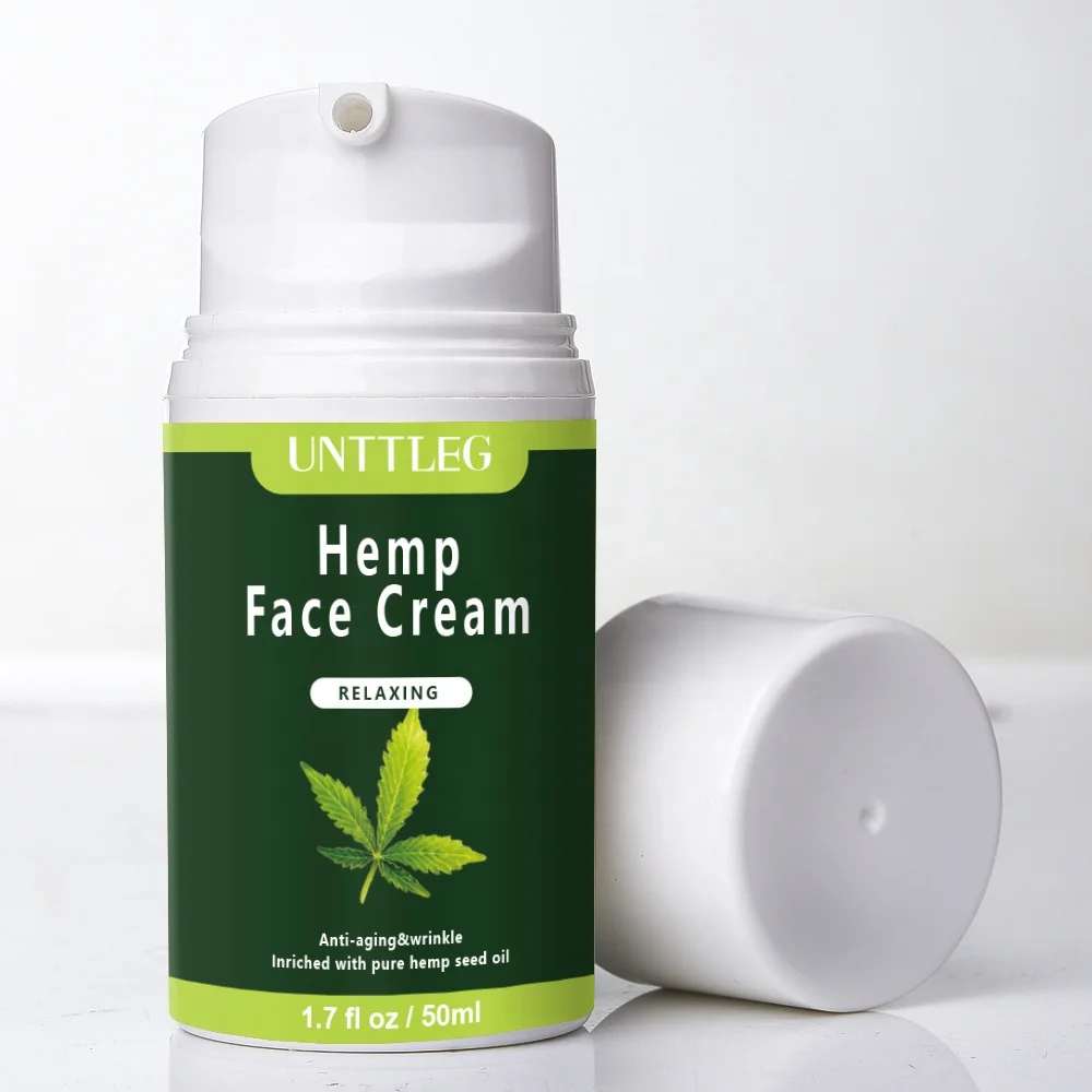 

Private Label High Quality Hemp Leaf Extract Pain Relief Hemp Face Cream