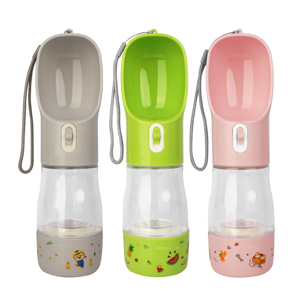 

Portable BPA Free Leak Proof Water Bottle Outdoor Walking Pet Drink Dispenser