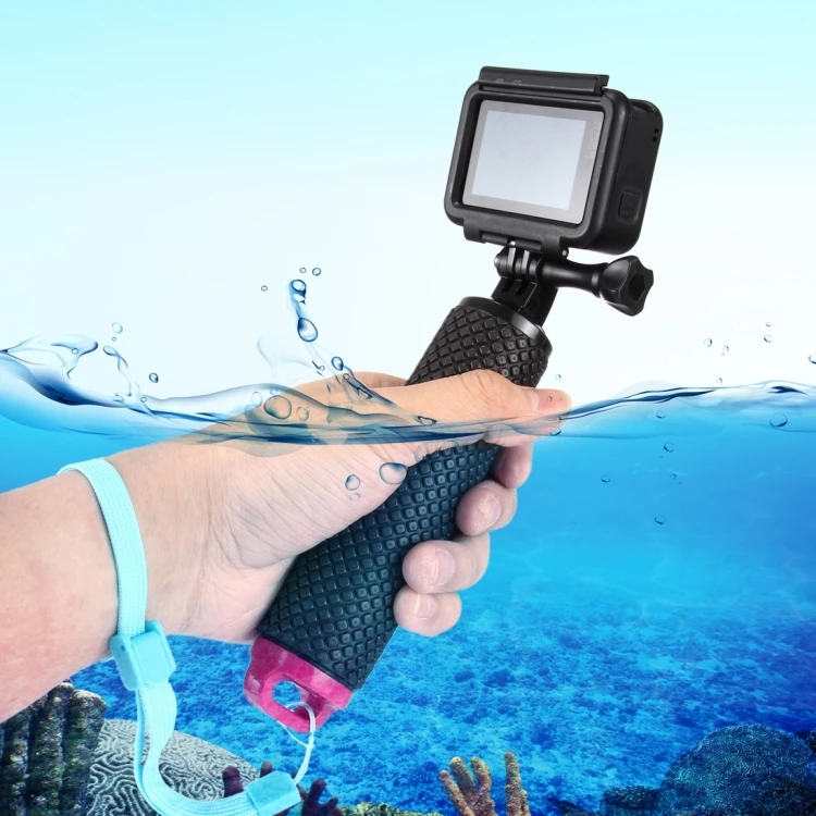 

Sport Camera Floating Hand Grip Diving Surfing Buoyancy Rods with Adjustable Anti-lost Hand Strap for Action Camera
