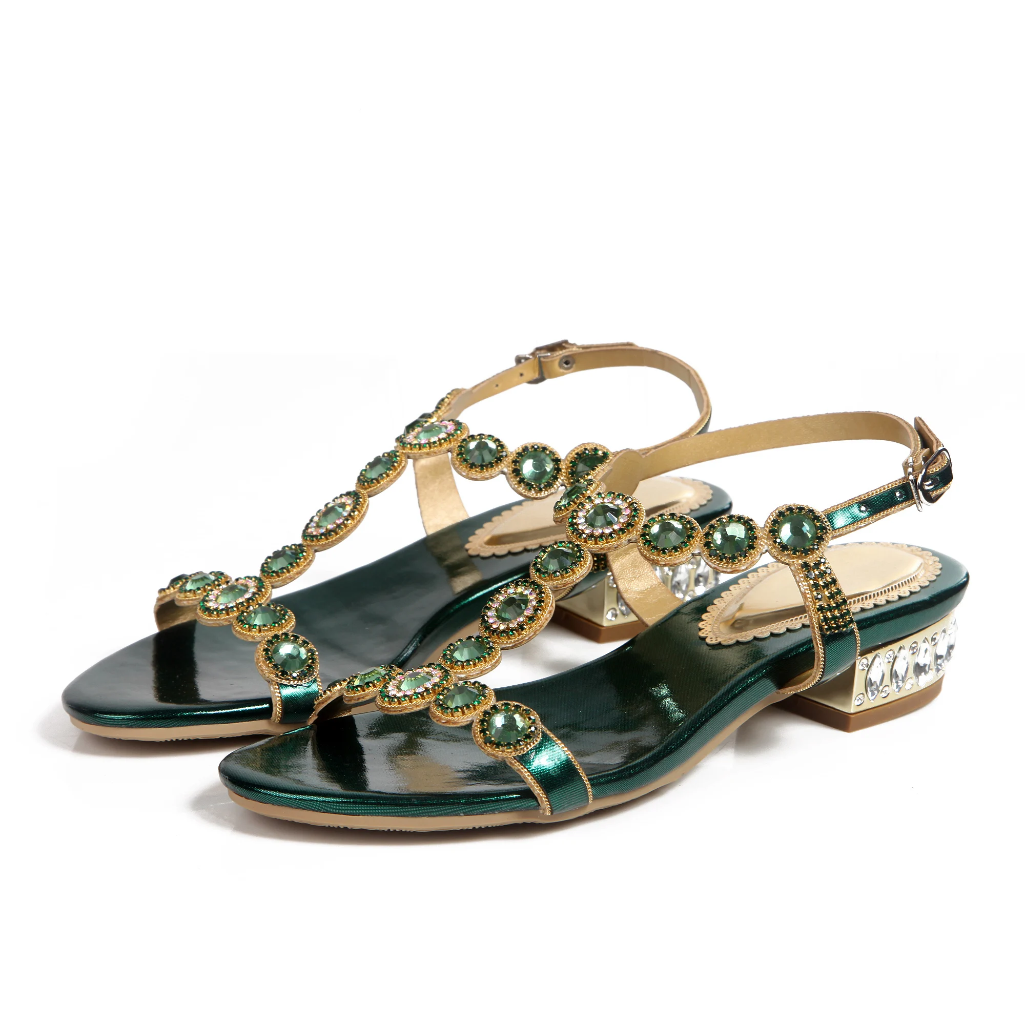 

Turkish Rhinestone Female Sandals High Heeled Shoes Sexy Turkey Women Sandals 2021