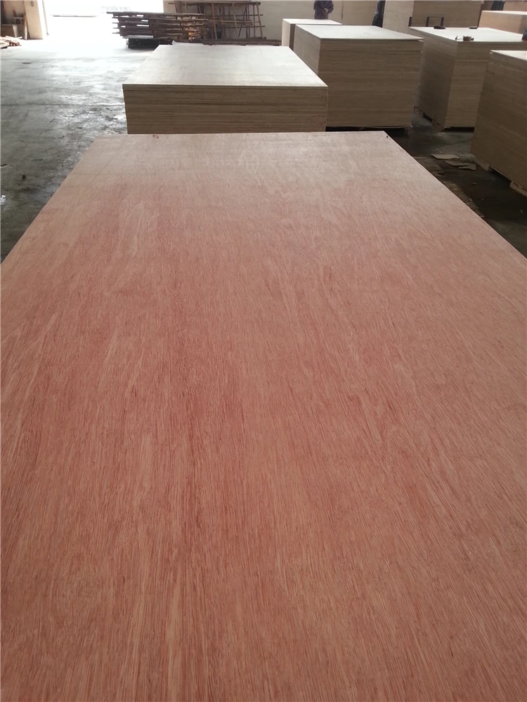 Factory Price 1250x2500mm Bintangor Poplar Plywood for Packaging Grade