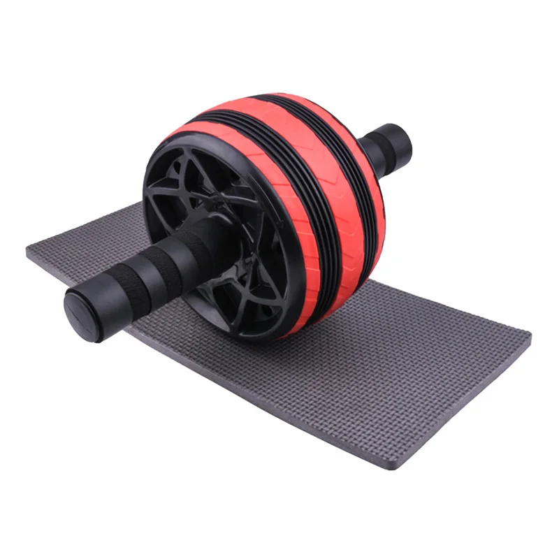 

New pattern Workout sports Abdomen roller Muscles Training Factory Fitness Equipment indoor abdominal wheel, Red, yellow, black