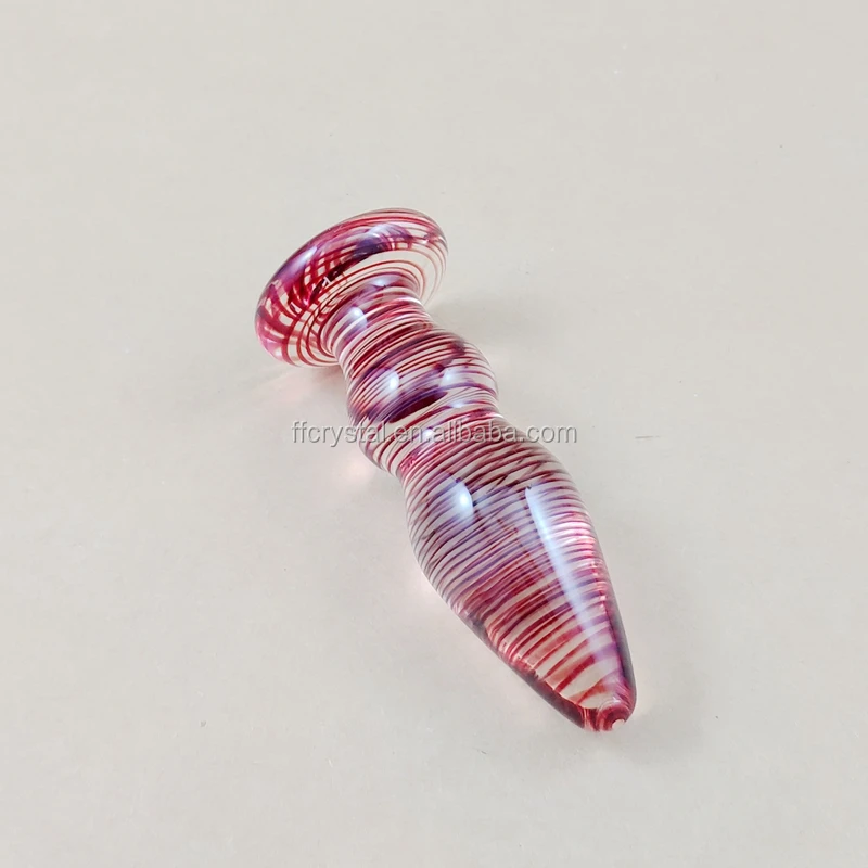 Distribute Oem Design Homemade Inflatable Glass Butt Plug/spiral Line Butt Plug/butt Plug Glass For Mature Woman photo pic