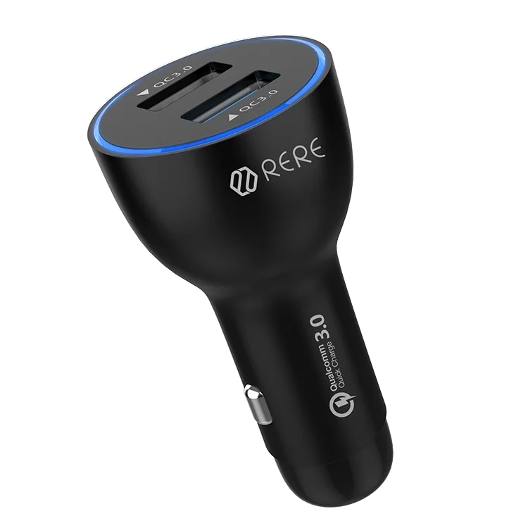 

Factory Hot Selling Dual-USB Quick Charge Car Charger 36W QC3.0
