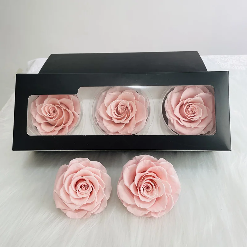 

2022 New 7-8 cm rose head good quality preserved rose head