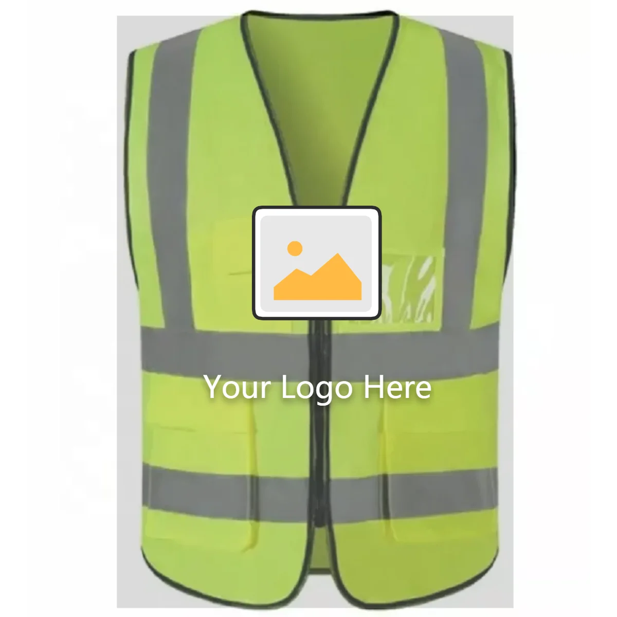 high visibility warning custom pocket hivis safety vest led