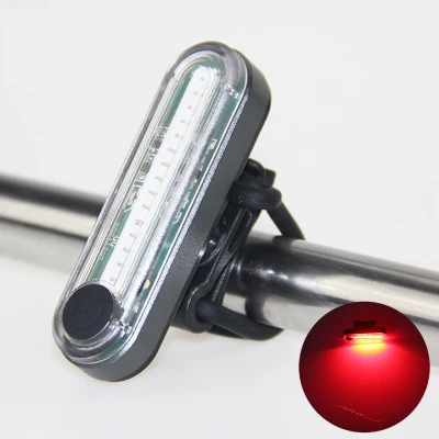 

COB 6 Modes Warning Safety USB Rechargeable Head Bike Light Bike Flashlight Mini Multifunctional 3W FRONT Light COB LED Frame