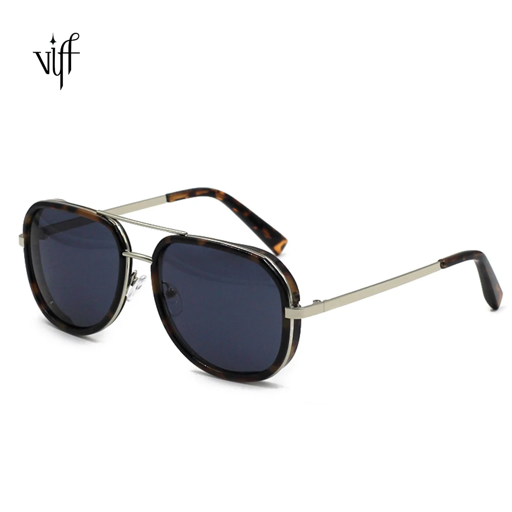 

HP19950 New 2021 Arrival Fashion Women Shades Vintage Promotional Summer Travel Luxury Aviation Men Metal Sunglasses Sun Glasses